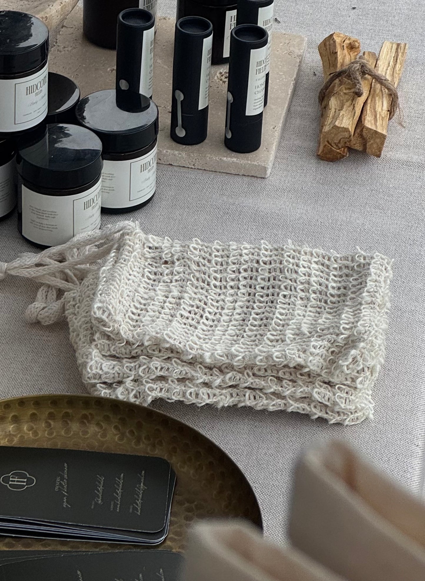Woven Soap Bag