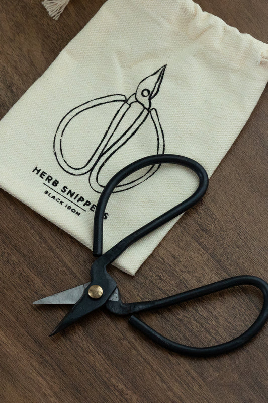 Black Iron Herb Snippers