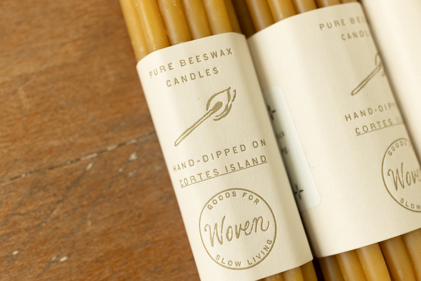 Mini Beeswax Candles | Set of 18